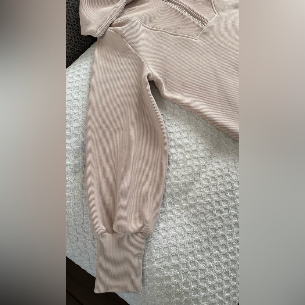 Varley Vine Half Zip Ribbed Pullover Sweatshirt I… - image 7